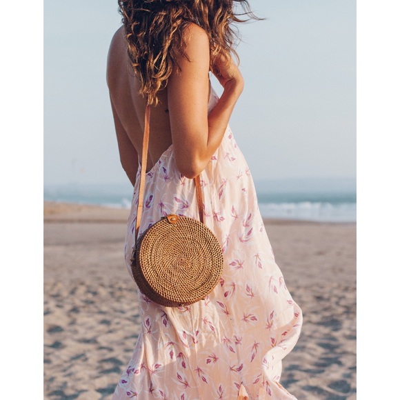 Handbags - Rattan Boho Round Straw Bag